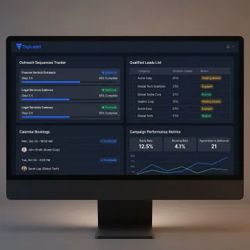SDR campaign process dashboard