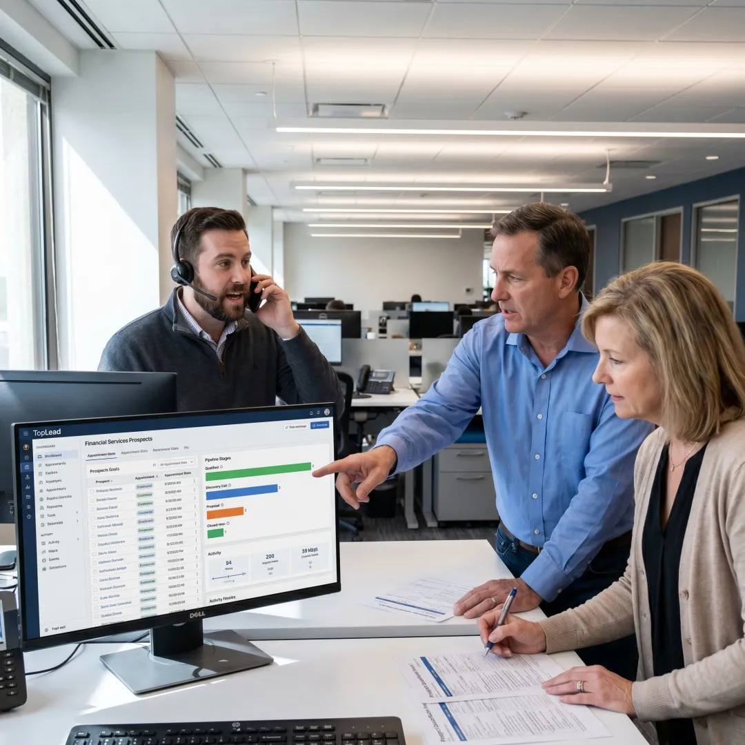 Outsourced Sales Management for Financial Services
