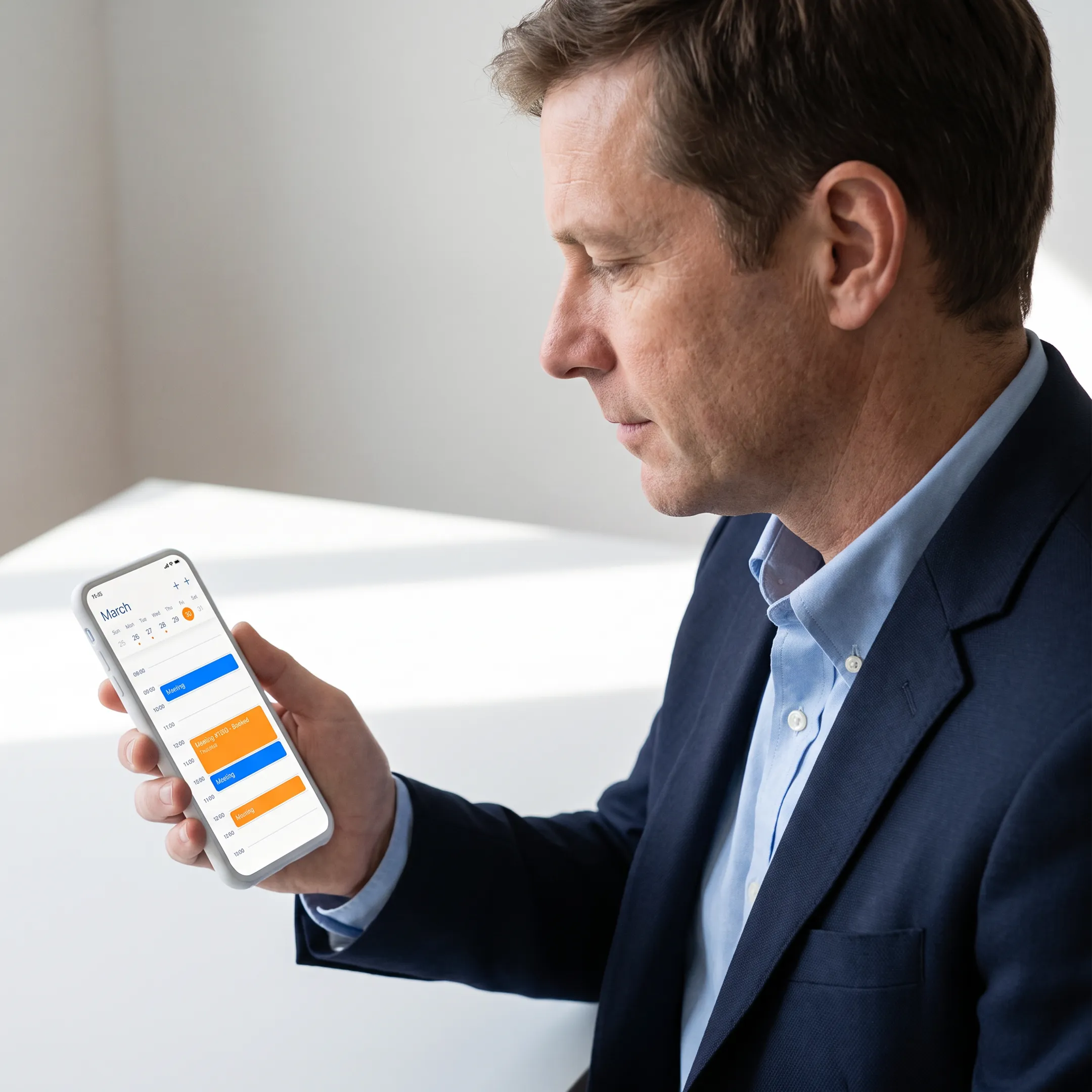 SDR qualifying a retirement-plan prospect before scheduling an advisor appointment