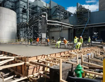 Industrial foundation engineering project with helical piles in Colorado