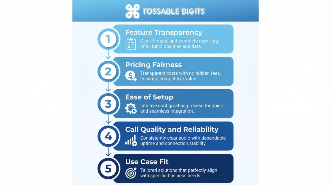 Five criteria for evaluating virtual toll-free number services small businesses