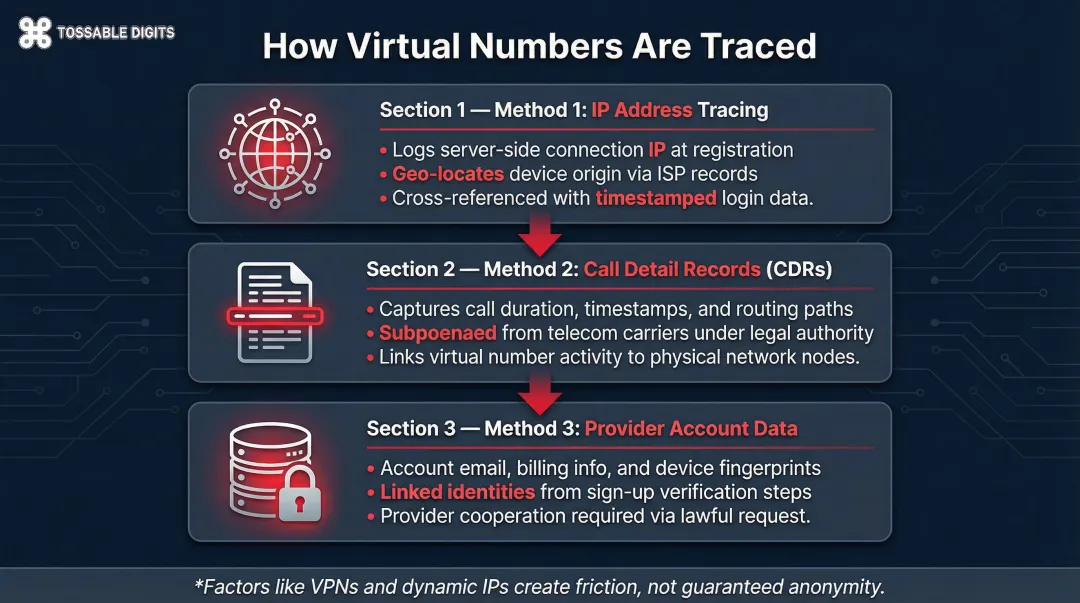 Three methods law enforcement uses to trace virtual phone numbers