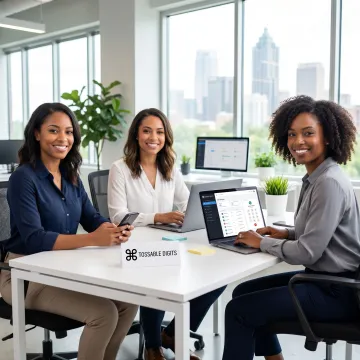 Atlanta business using virtual phone system features