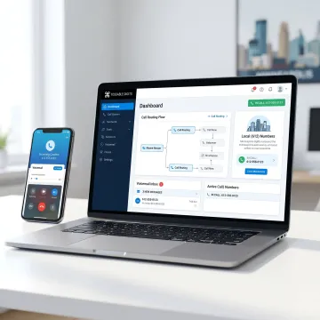 Virtual phone system dashboard for a Minneapolis business