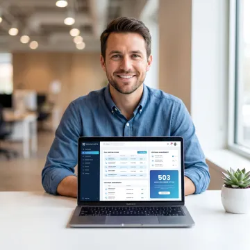 Virtual phone number dashboard for a Portland business