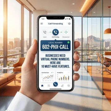 Phoenix Virtual Phone Numbers - Buy a 602 Area Code Number