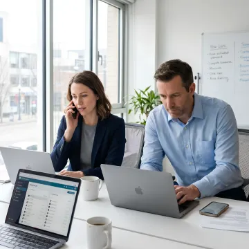 Atlanta business using virtual phone system features