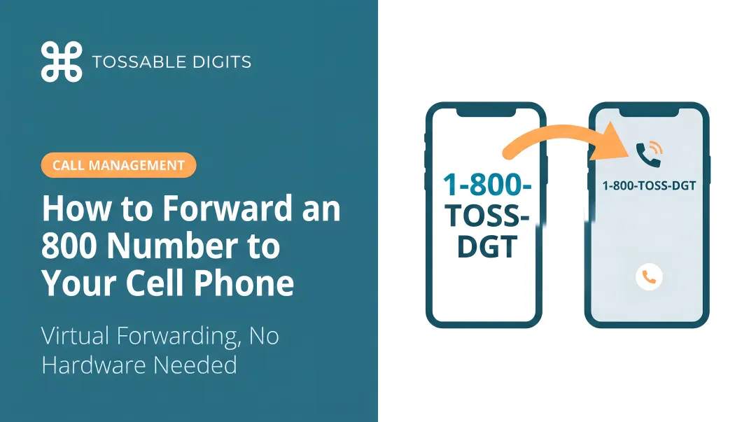 How to Forward an 800 Number to Your Cell Phone