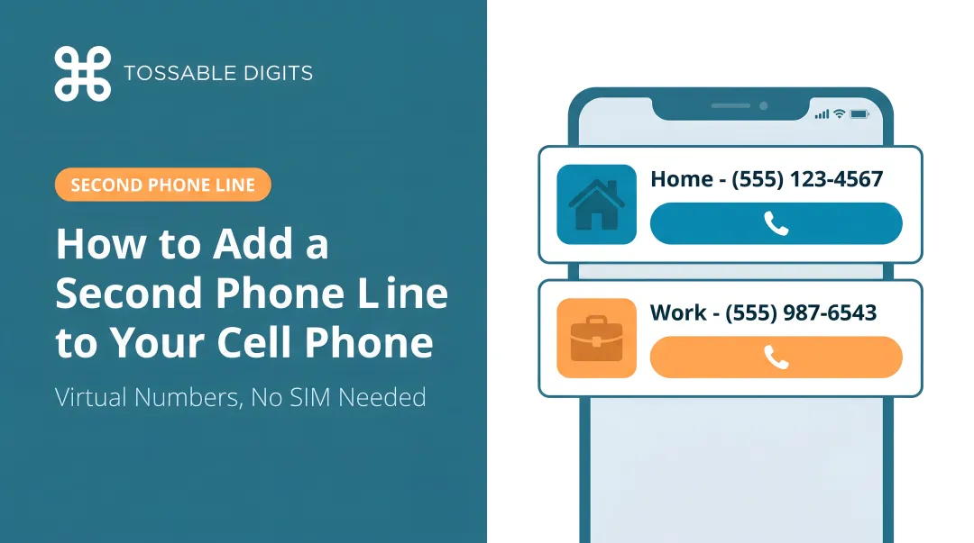 How to Add a Second Phone Line to Your Cell Phone