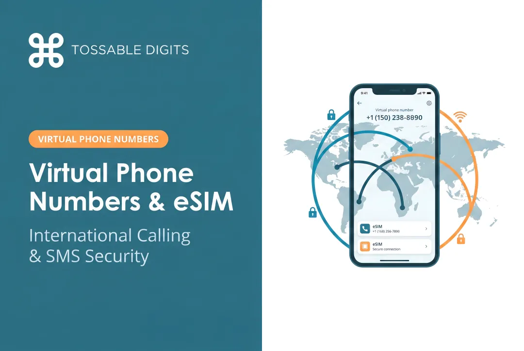 Virtual Phone Numbers & eSIM: International Calling & SMS Security