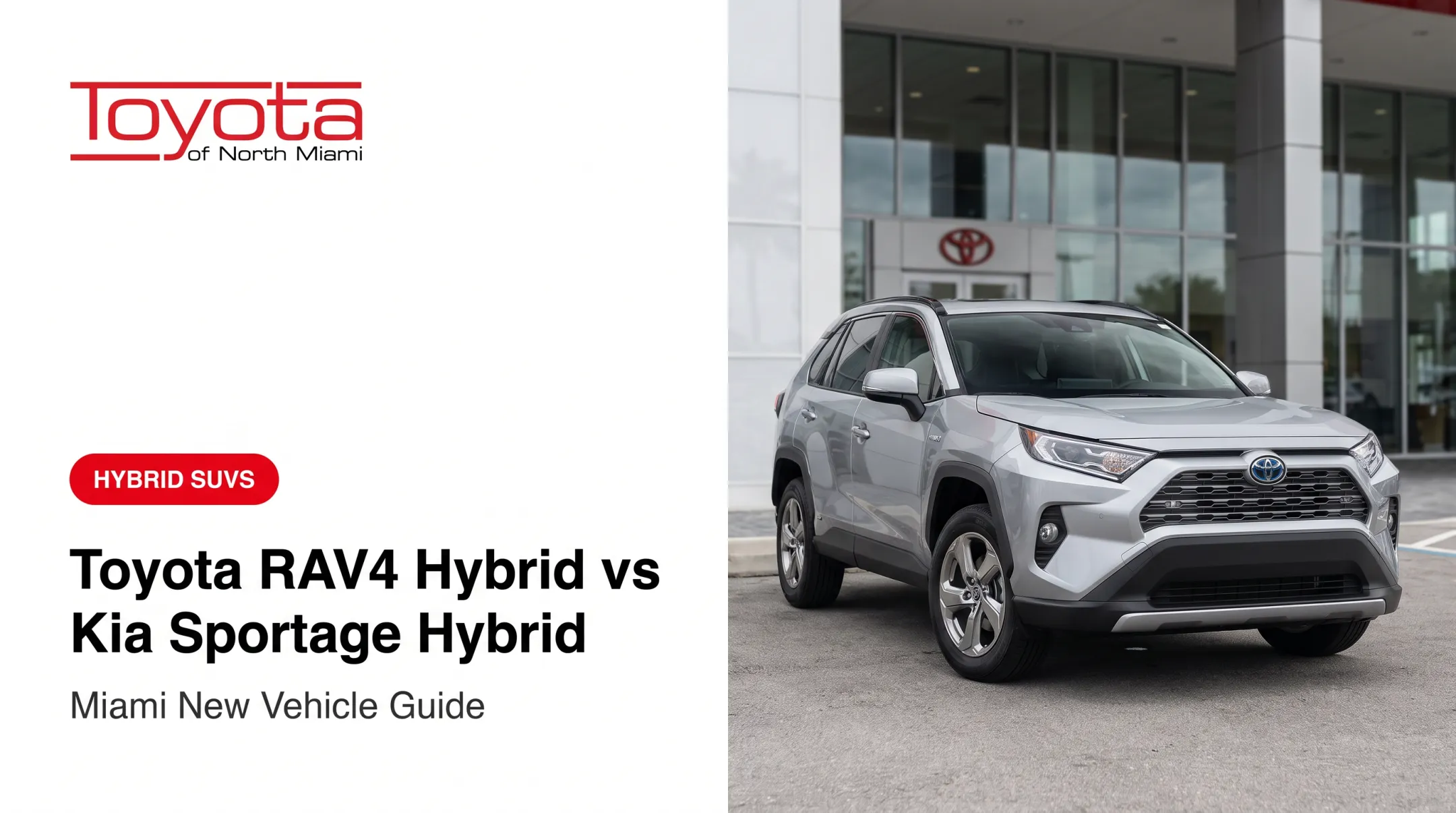 Toyota RAV4 Hybrid vs Kia Sportage Hybrid