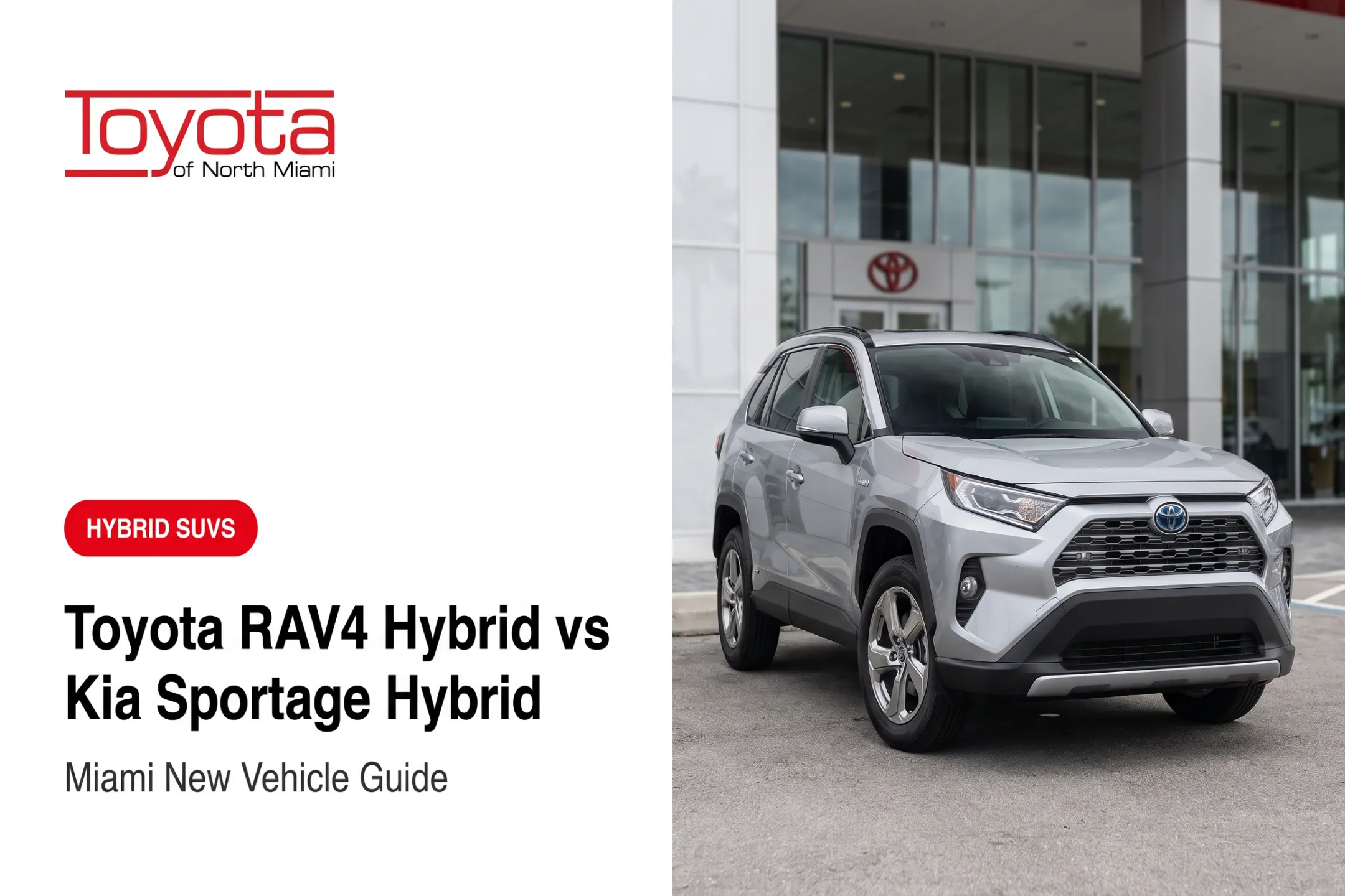 Toyota RAV4 Hybrid vs Kia Sportage Hybrid