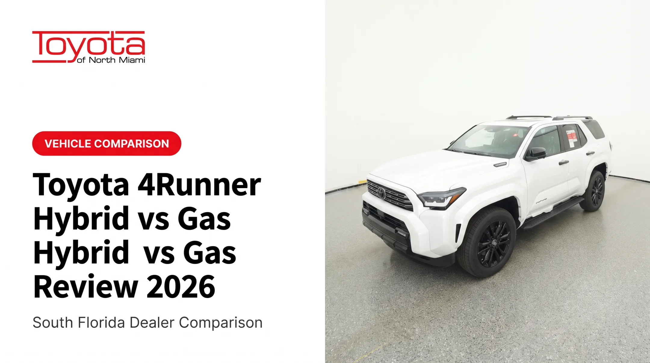 Toyota 4Runner Hybrid vs Gas Review 2026