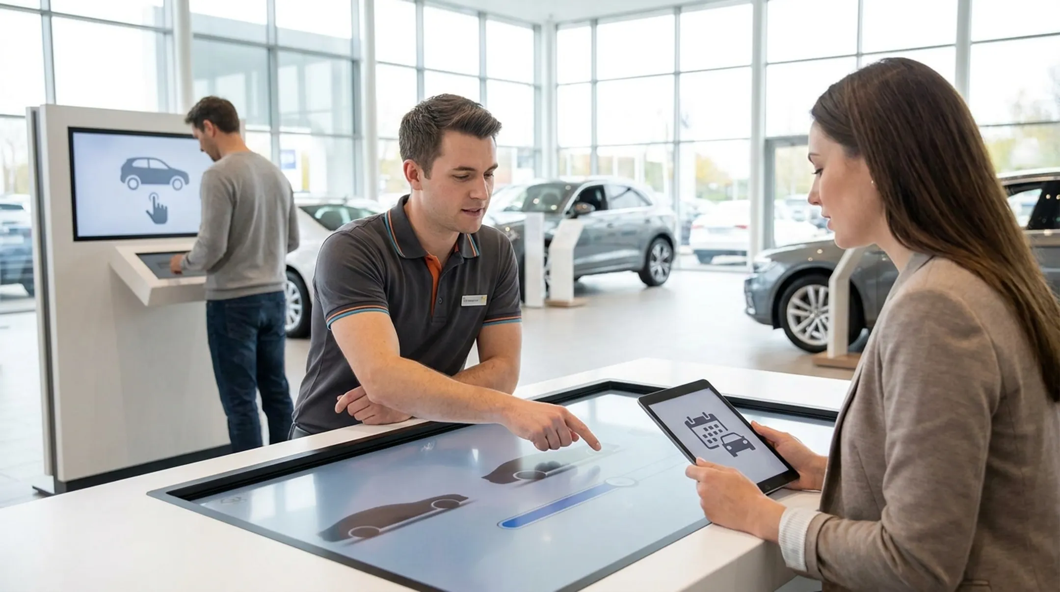 Dealership digital retail tools for comparing vehicles financing and trade-ins