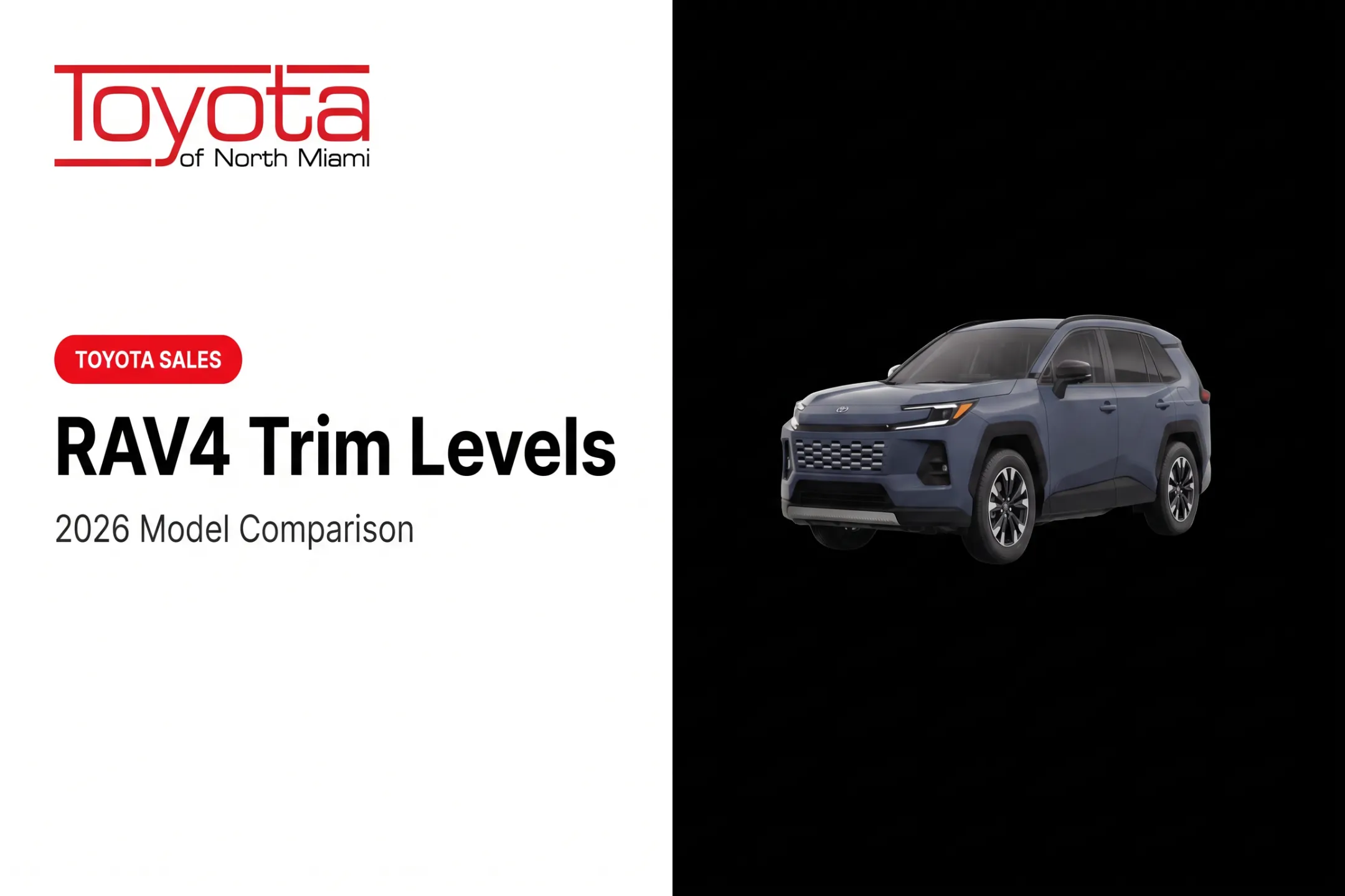 RAV4 Trim Levels: 2026 Model Comparison
