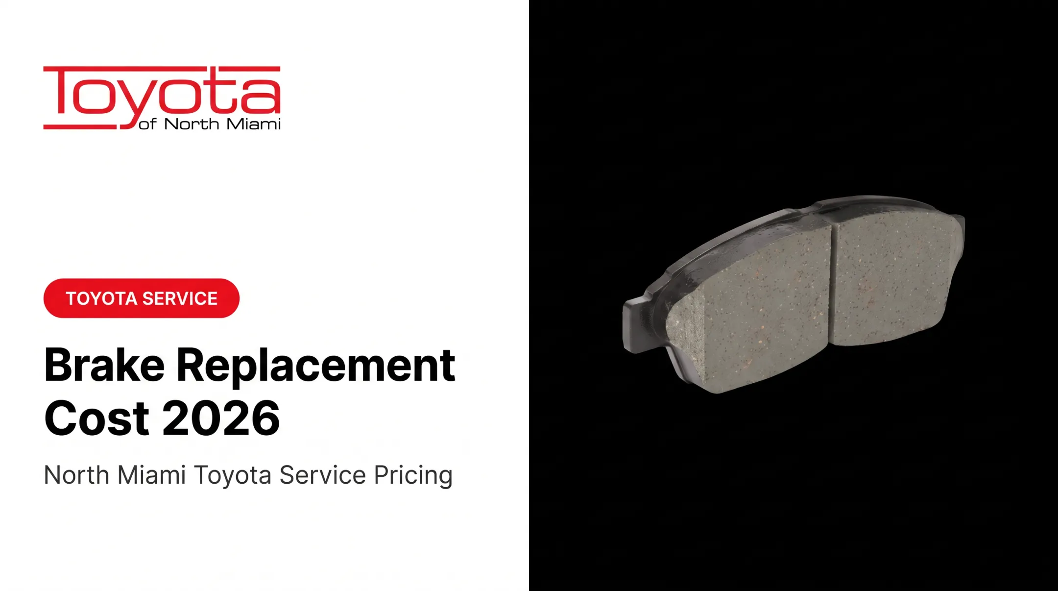 Brake Replacement Cost 2026