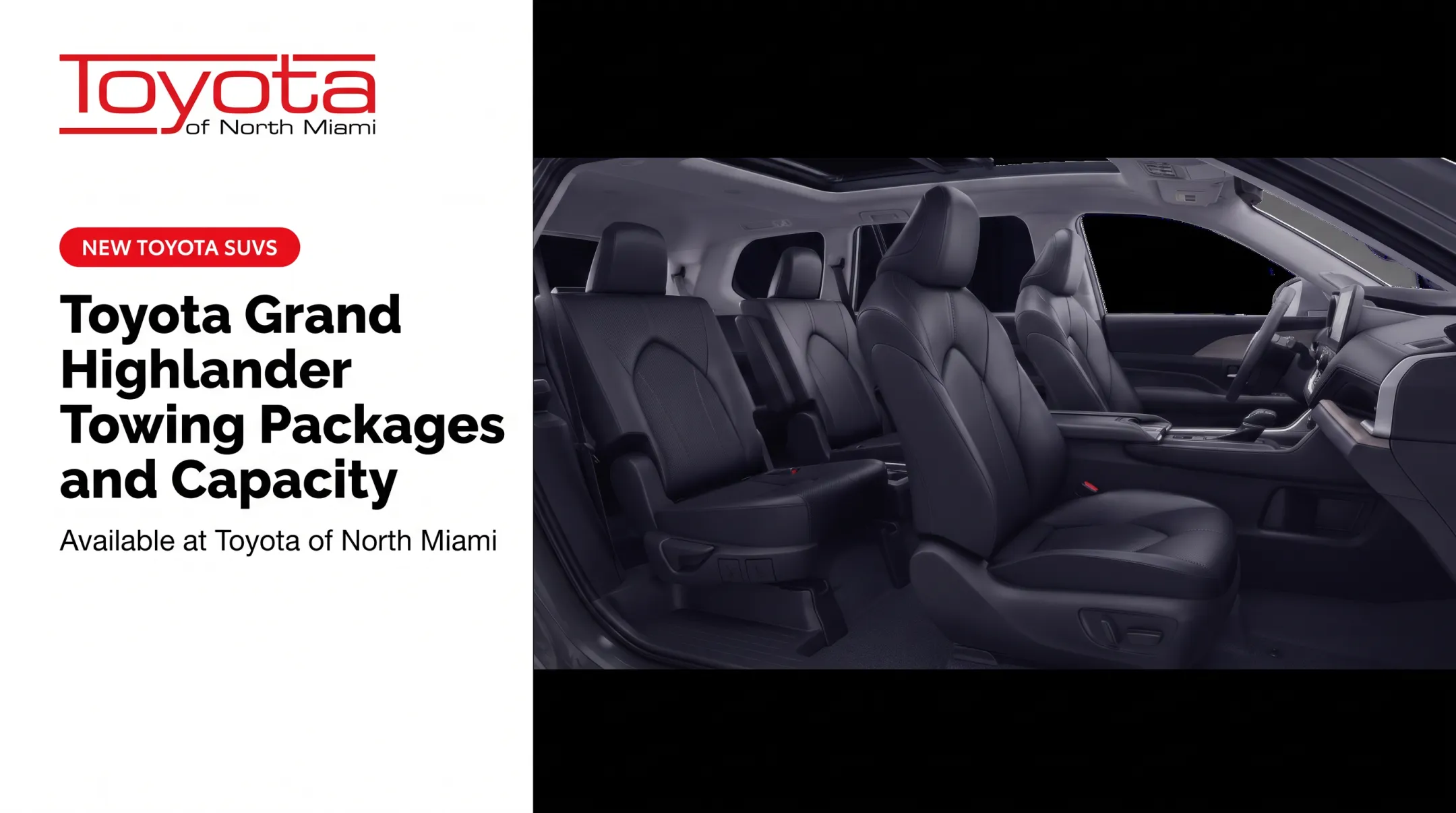 Toyota Grand Highlander Towing Packages and Capacity