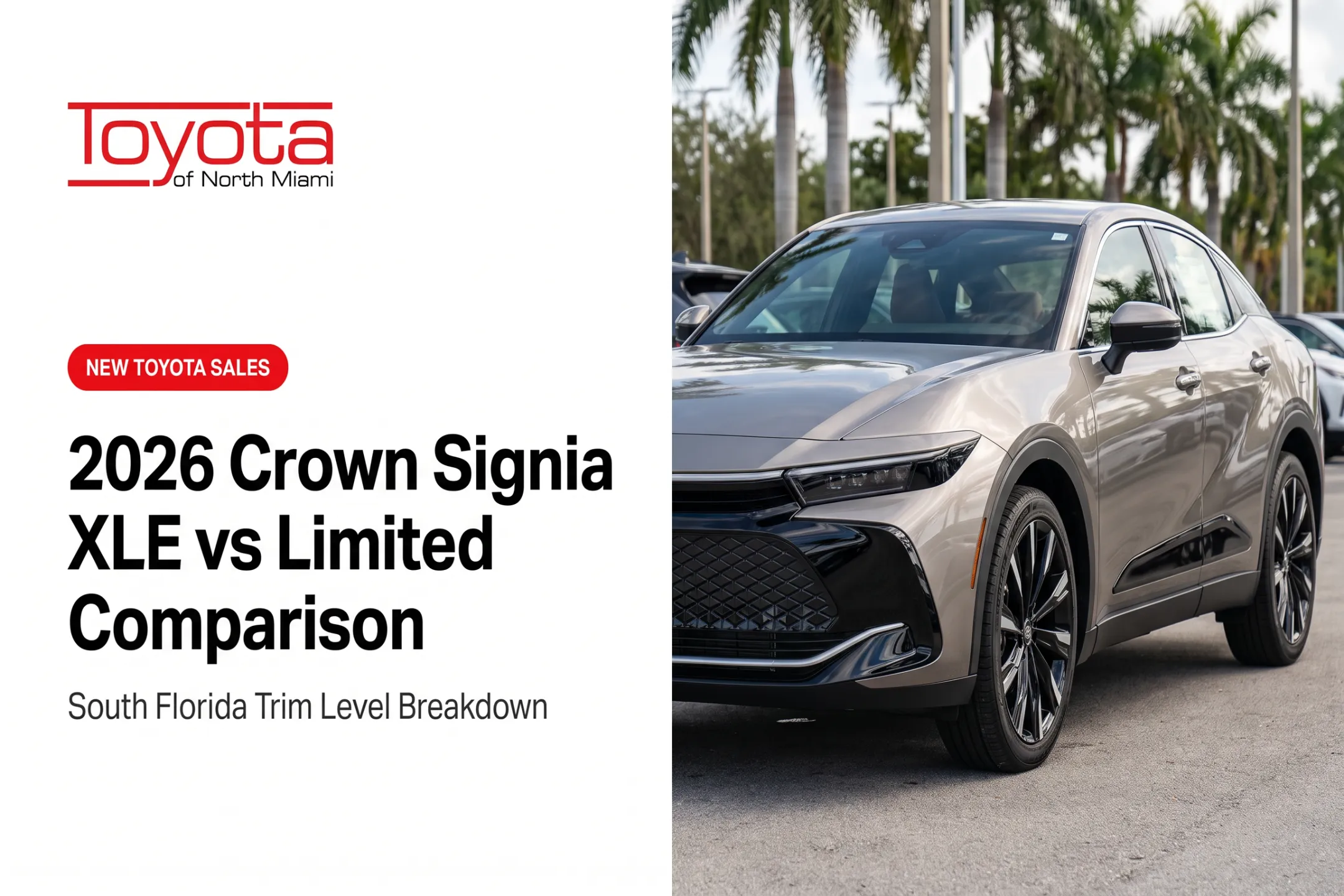2026 Crown Signia XLE vs Limited Comparison