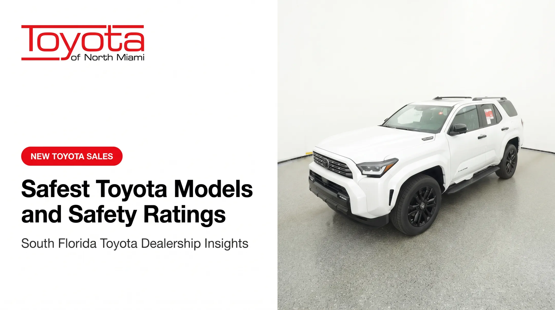 Safest Toyota Models and Safety Ratings