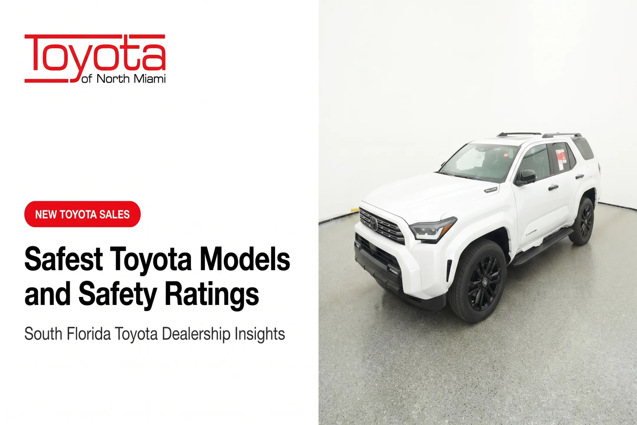 Safest Toyota Models and Safety Ratings