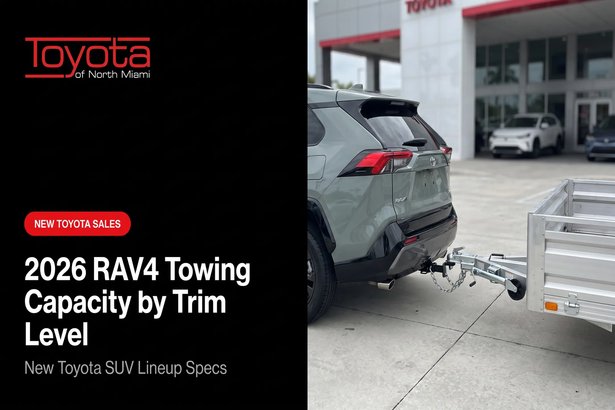 2026 RAV4 Towing Capacity by Trim Level
