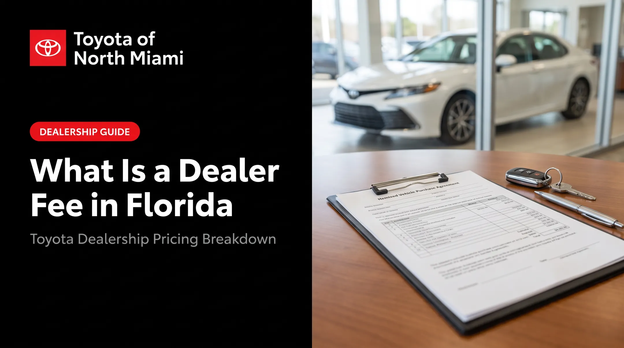 What Is a Dealer Fee in Florida