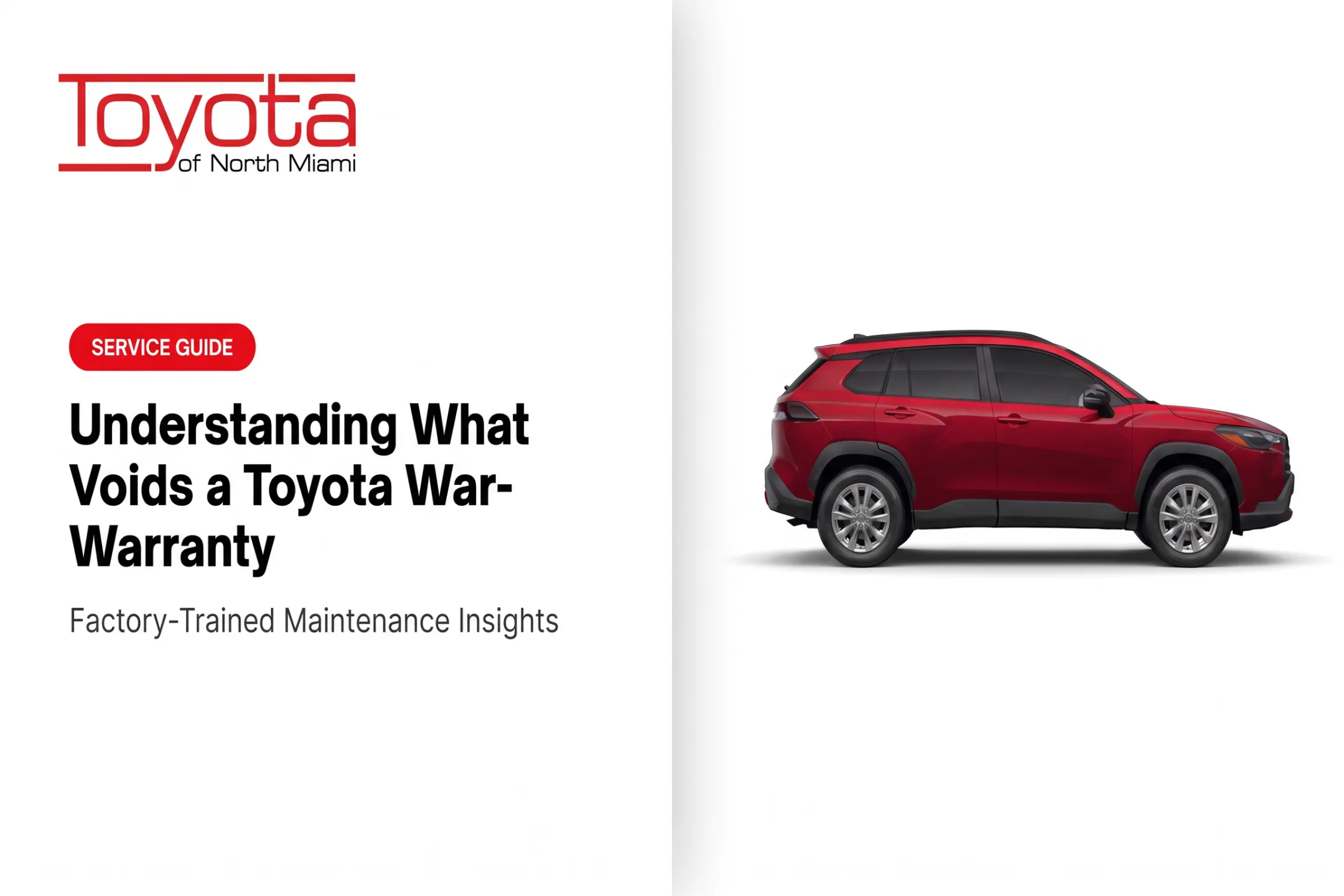 Understanding What Voids a Toyota Warranty