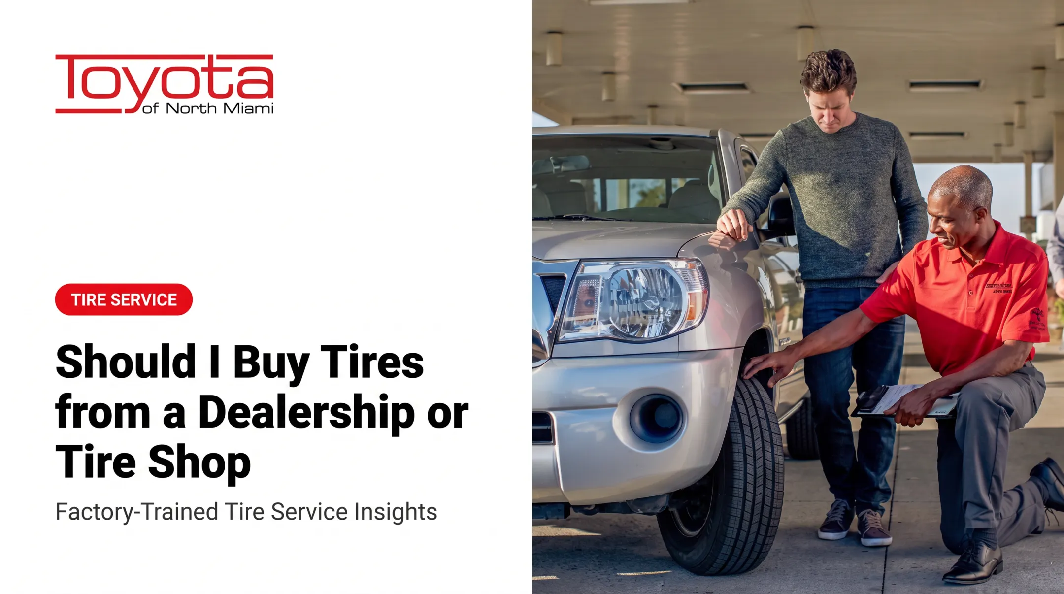 Should I Buy Tires from a Dealership or Tire Shop