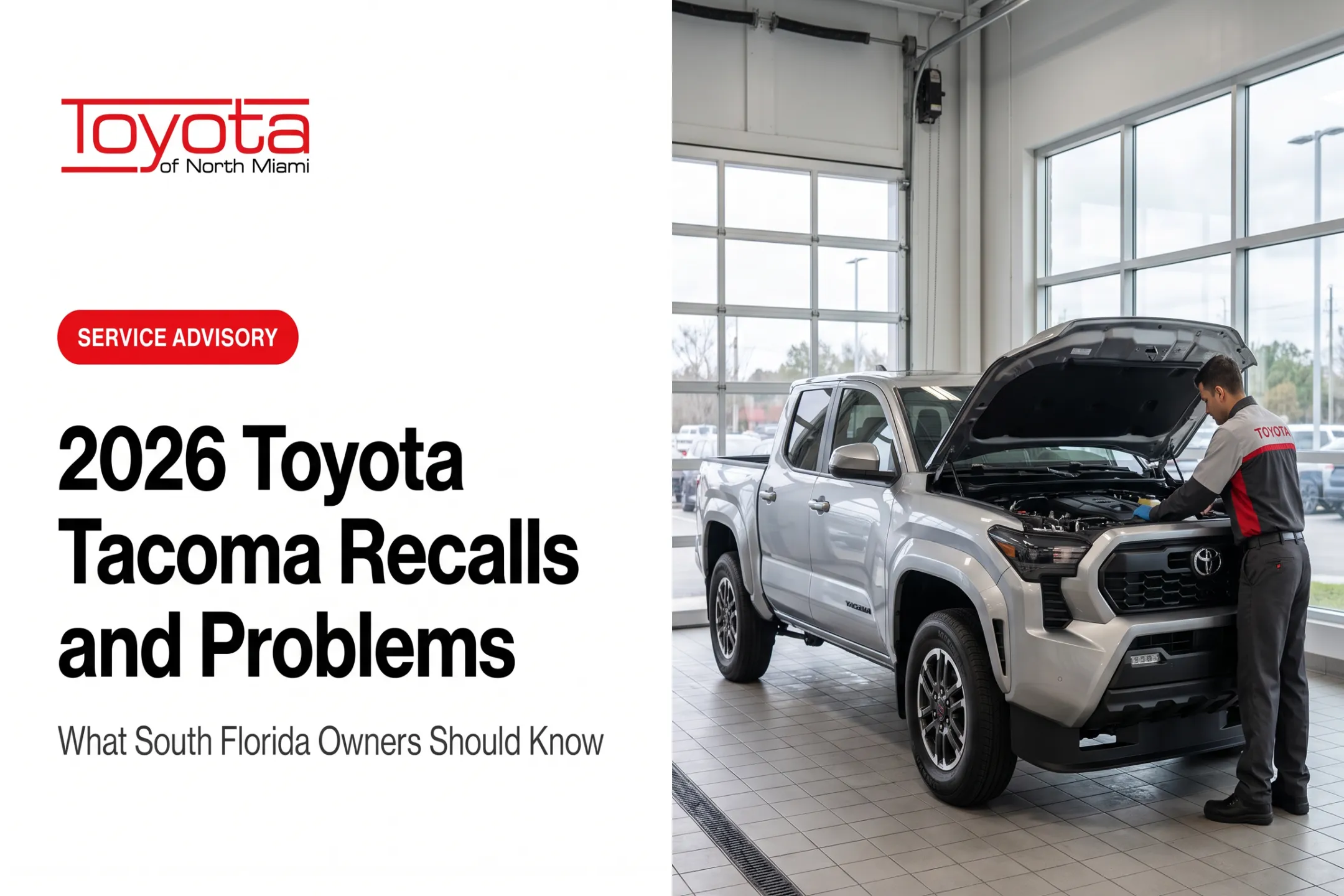 2026 Toyota Tacoma Recalls and Problems