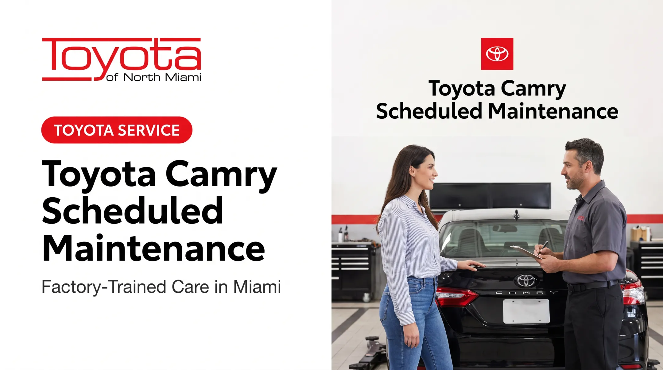Toyota Camry Scheduled Maintenance