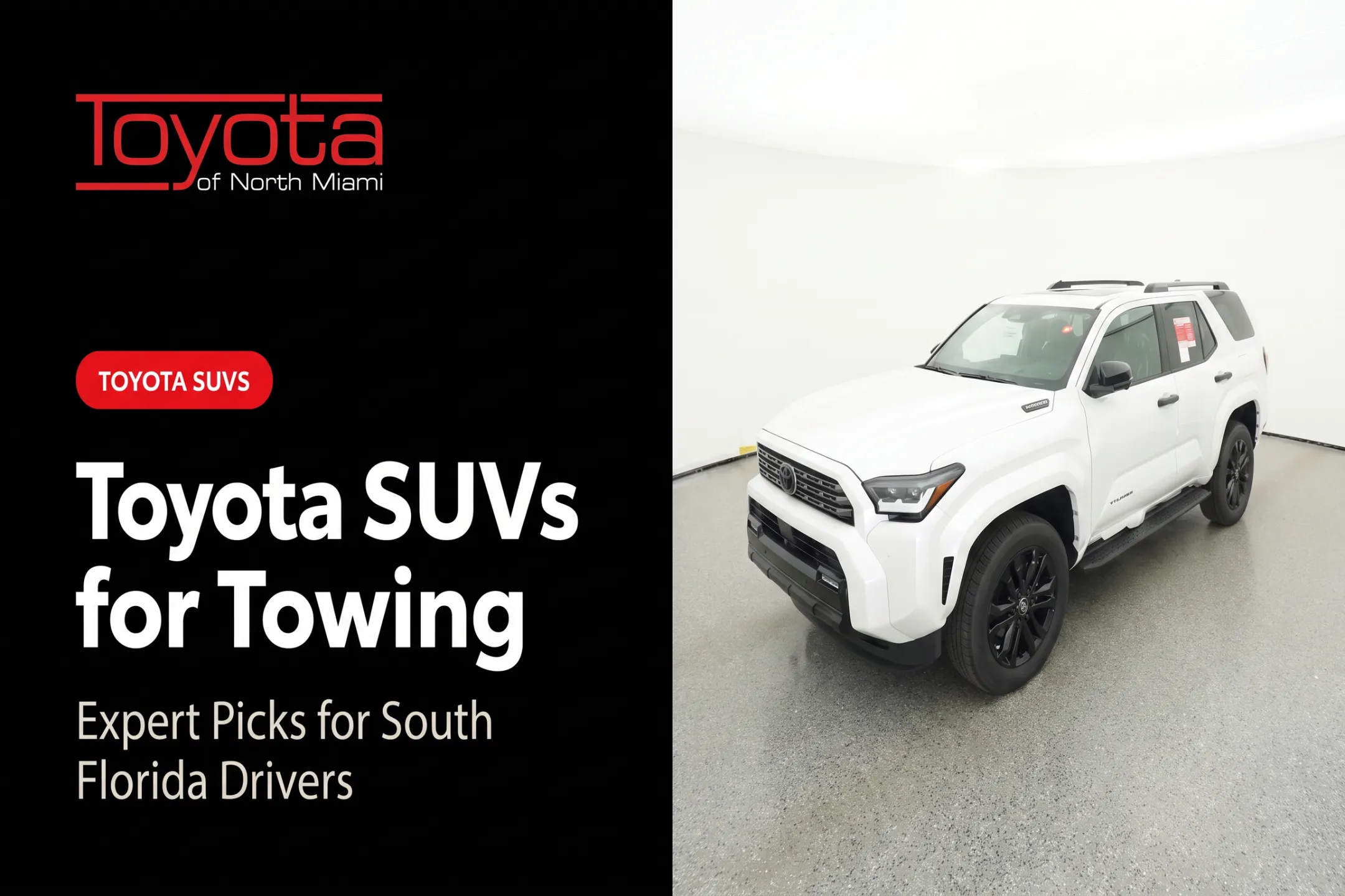 Toyota SUVs for Towing