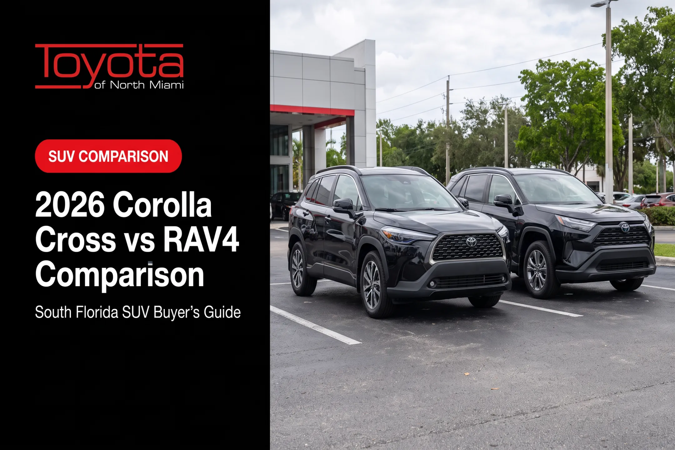 2026 Corolla Cross vs RAV4 Comparison
