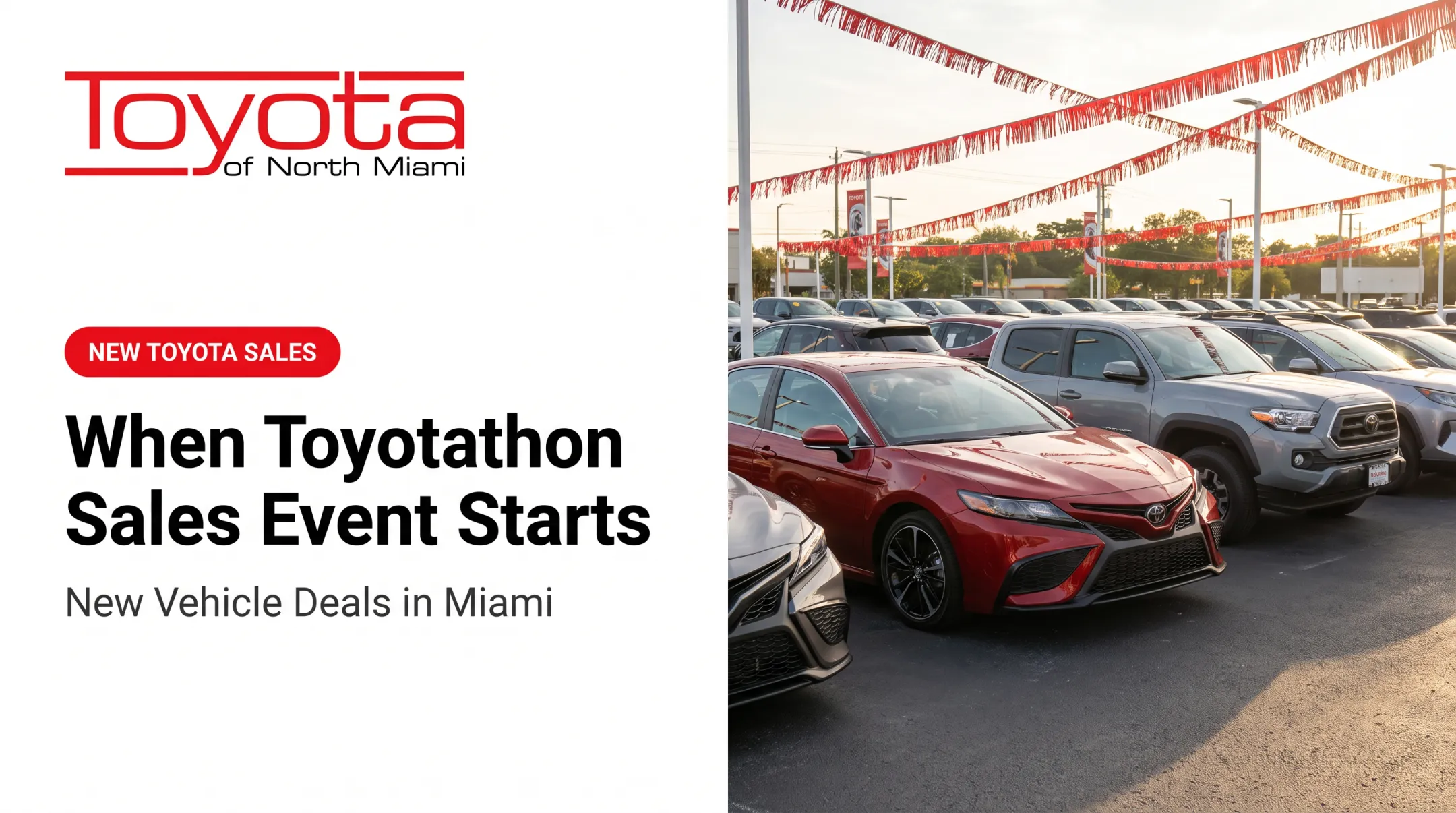When Toyotathon Sales Event Starts