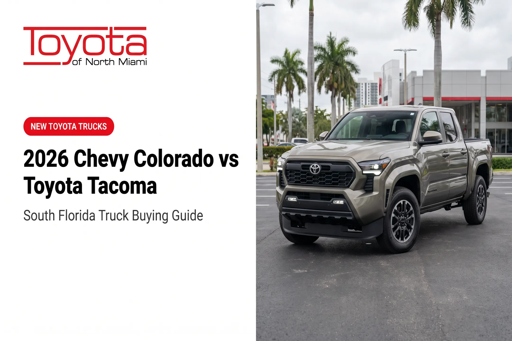 2026 Chevy Colorado vs Toyota Tacoma