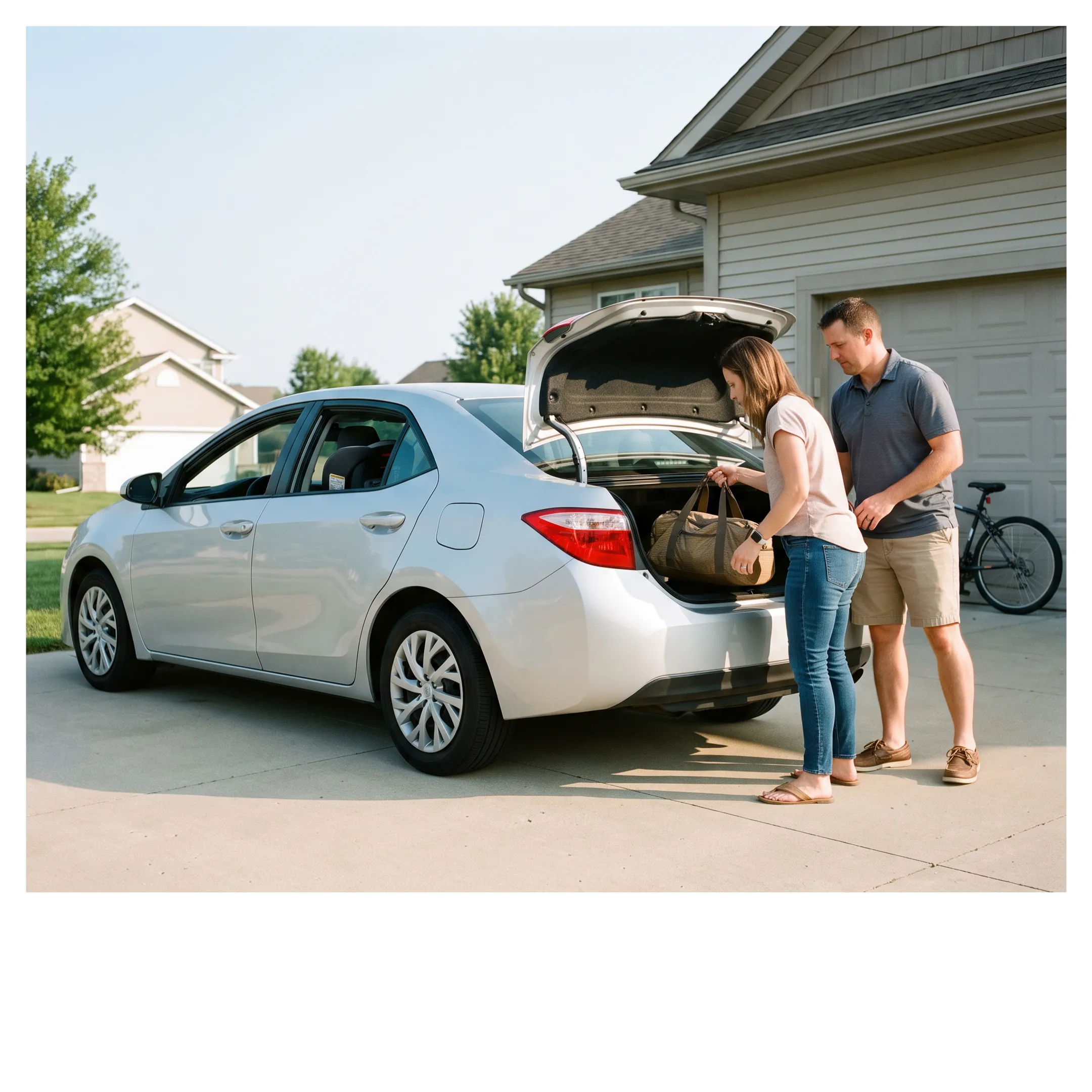 Toyota Corolla for family transportation