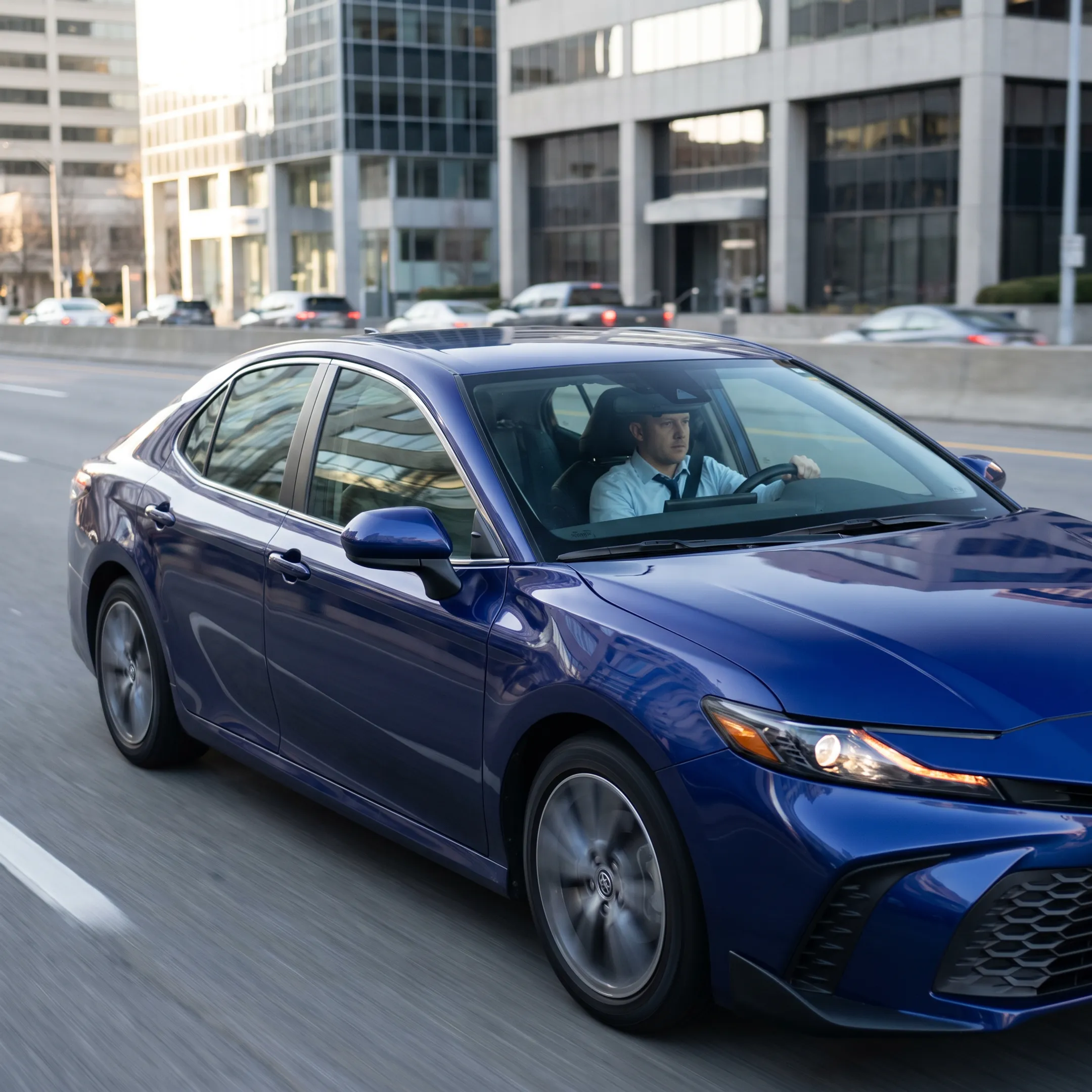 Toyota Camry used for daily commuting
