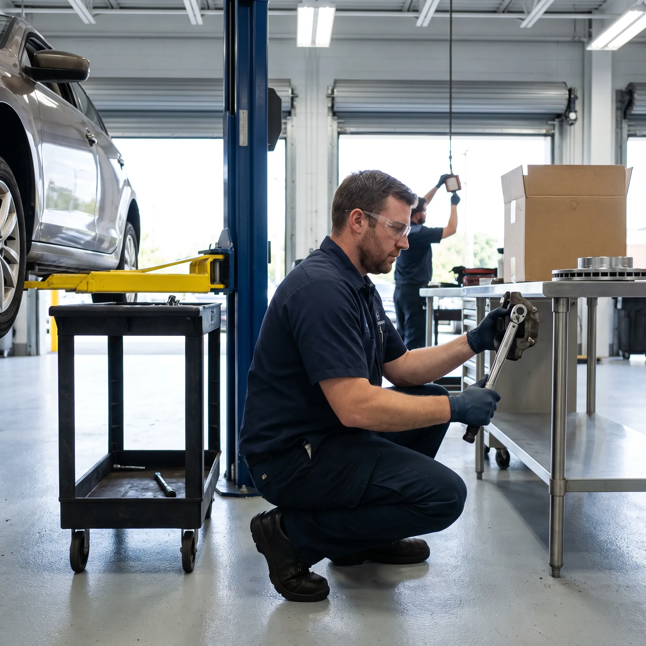 Brake service