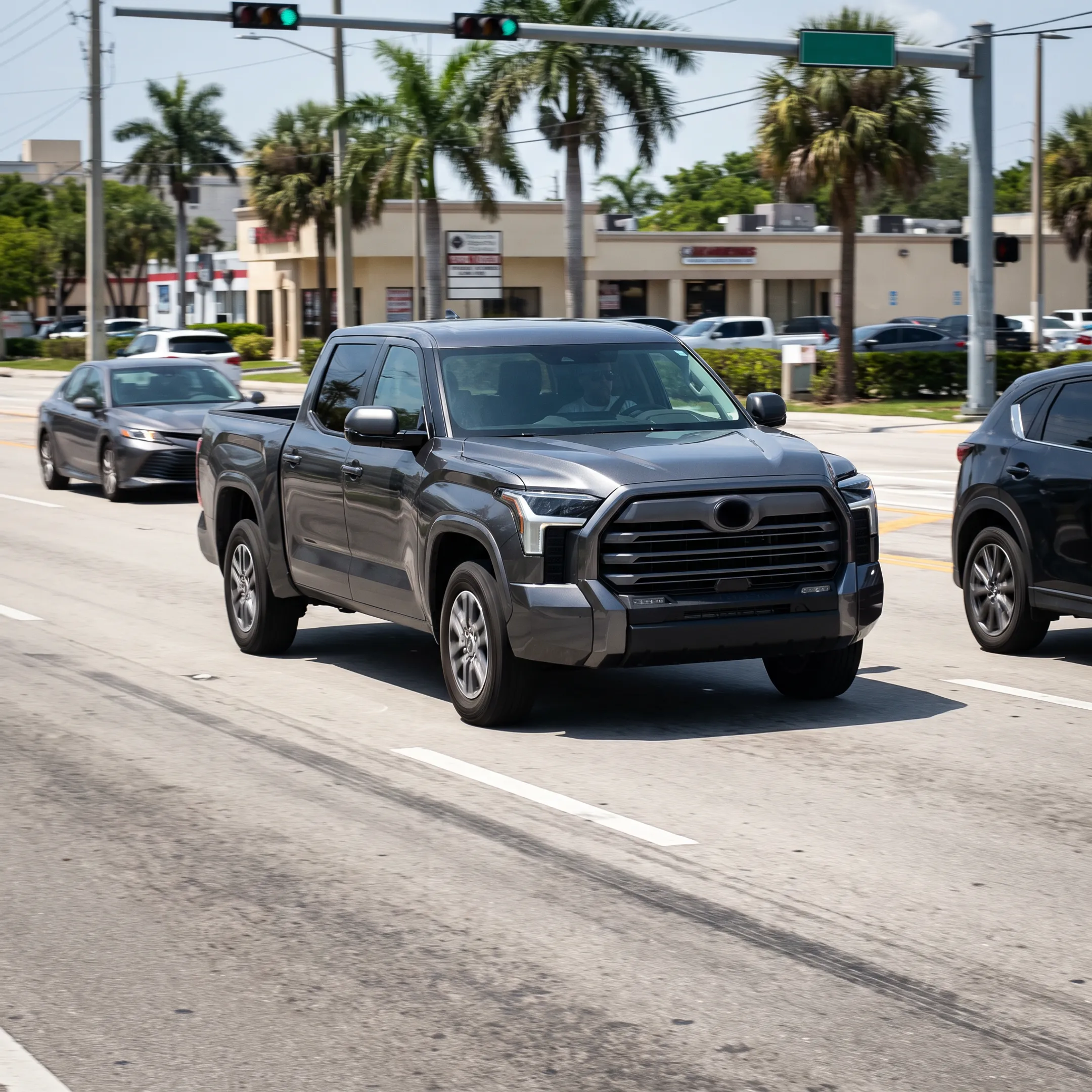 Toyota Tundra used for daily commuting