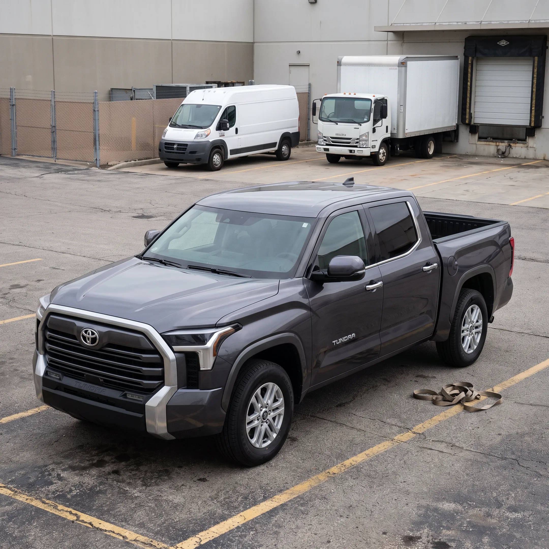 Toyota Tundra used in a business fleet