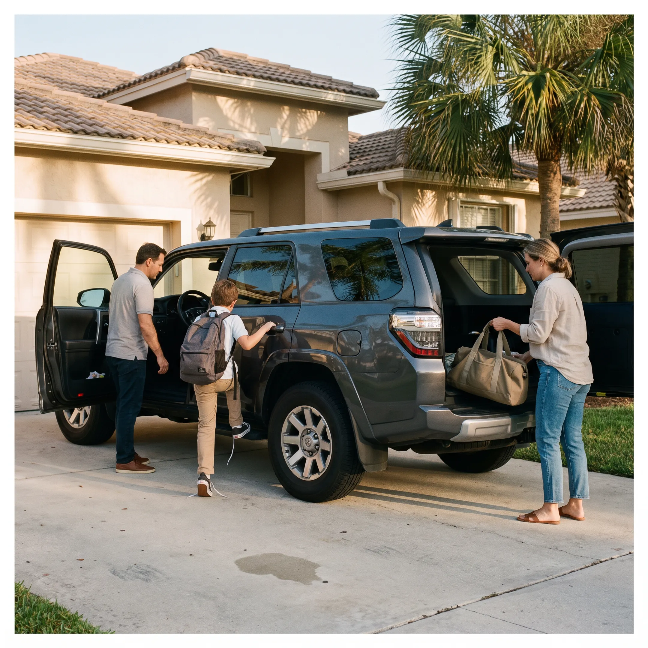 Toyota 4Runner for family transportation