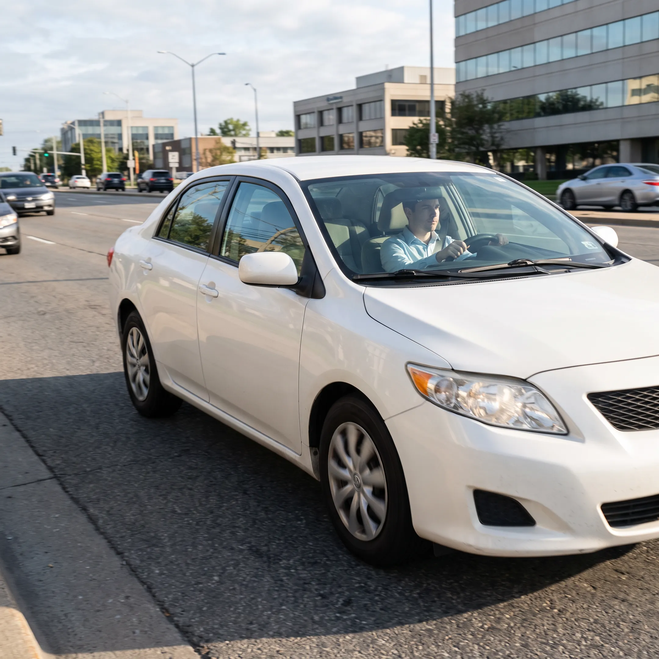 Toyota vehicle used for daily commuting