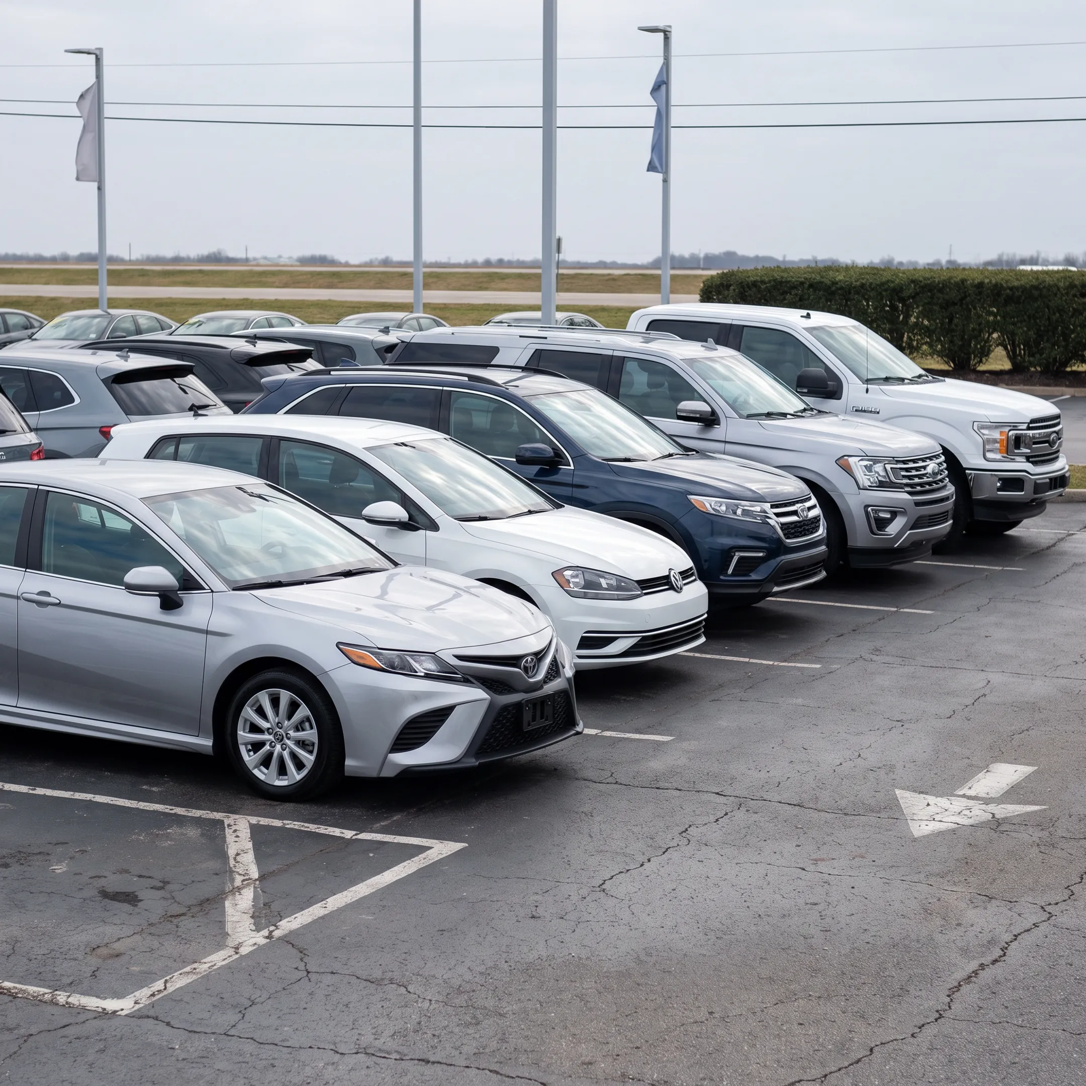 Toyota vehicles used for business fleet needs