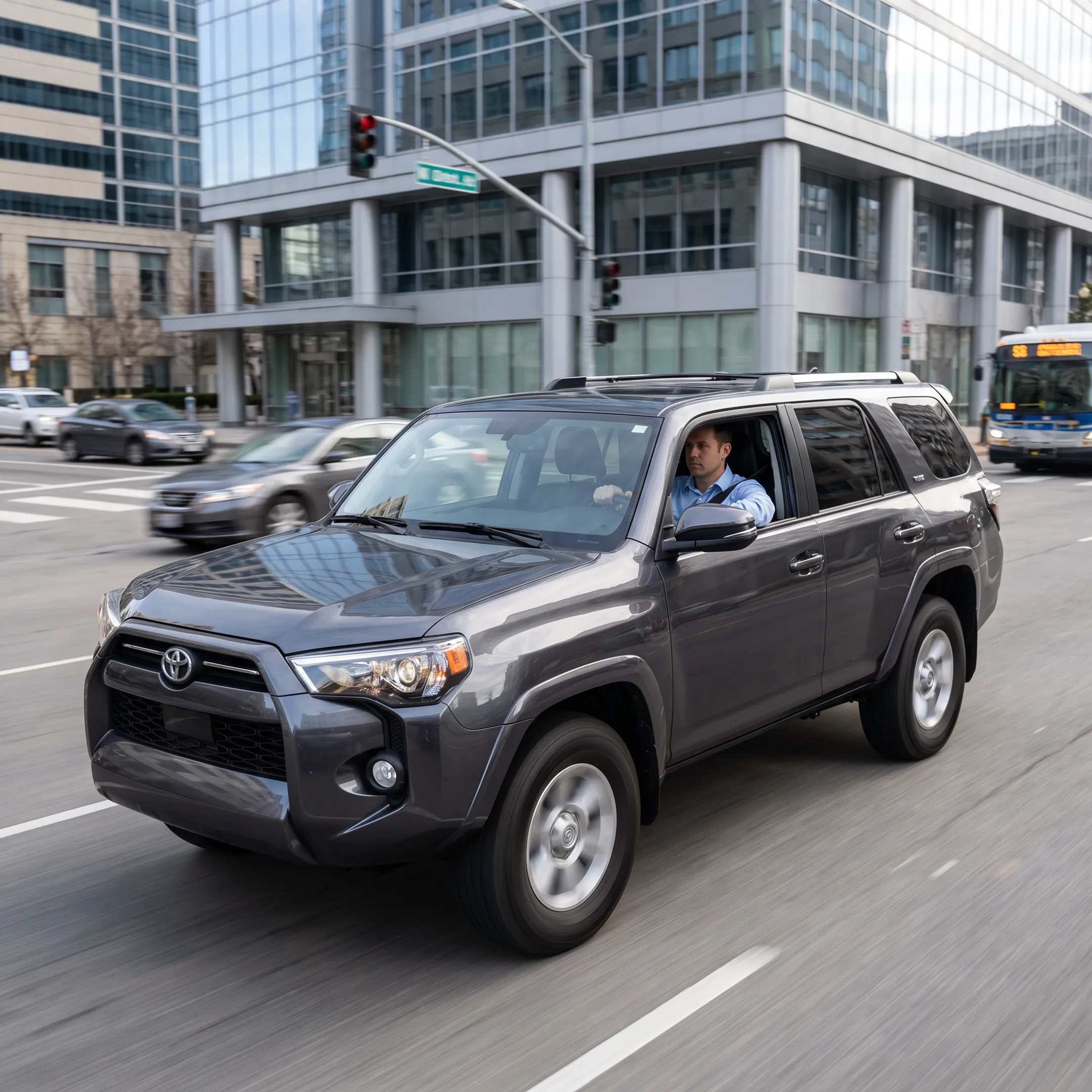 Toyota vehicle used for daily commuting