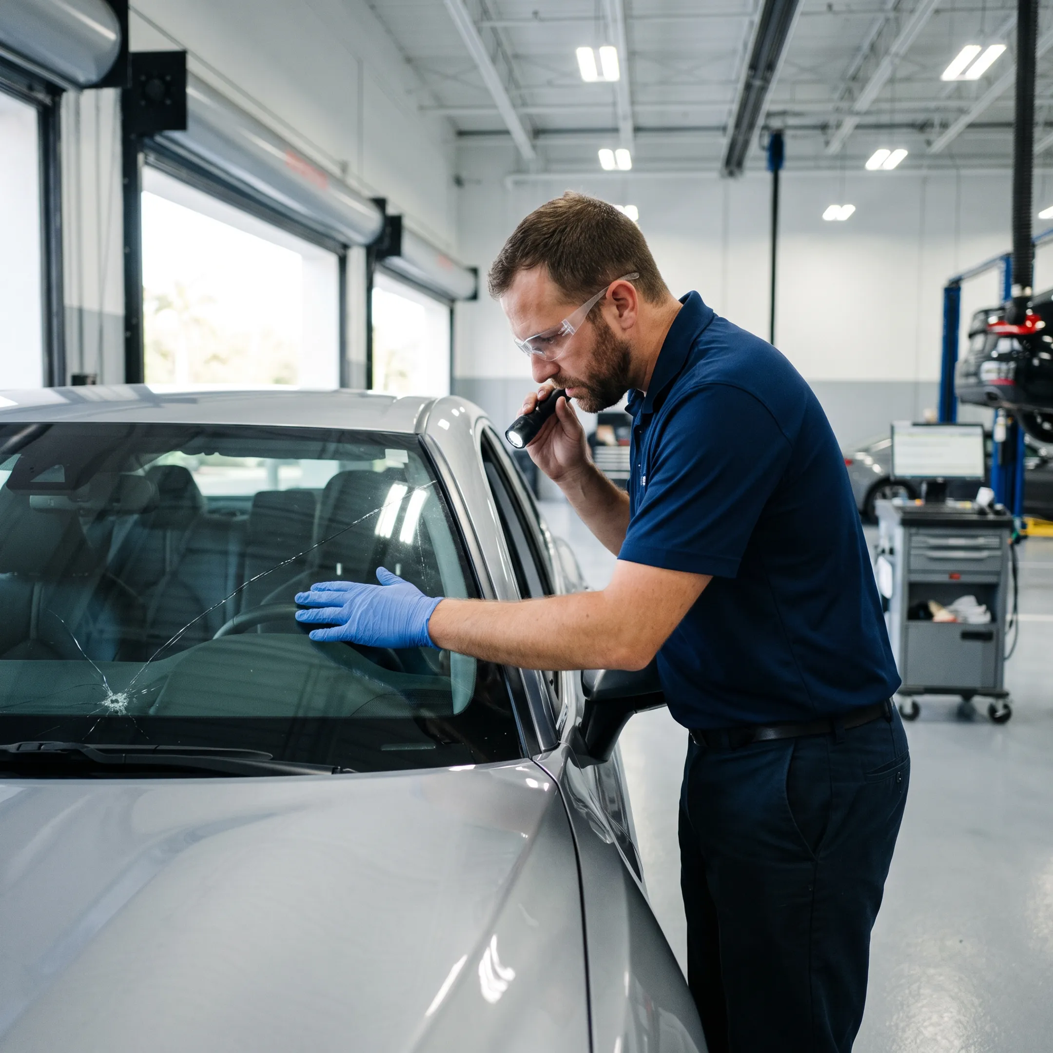 Auto Glass Repair and Replacement in Miami