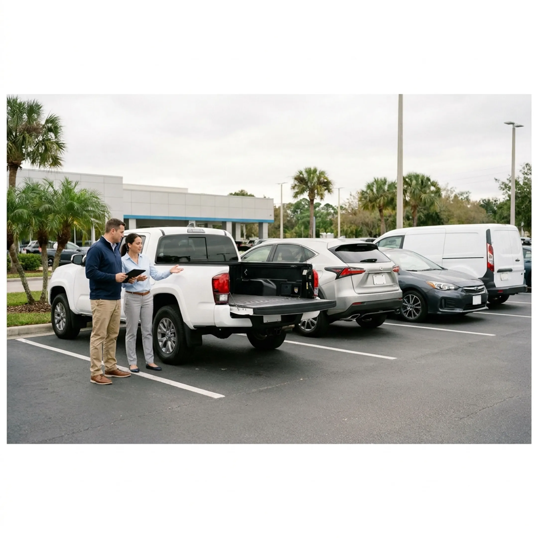 Commercial fleet vehicle selection