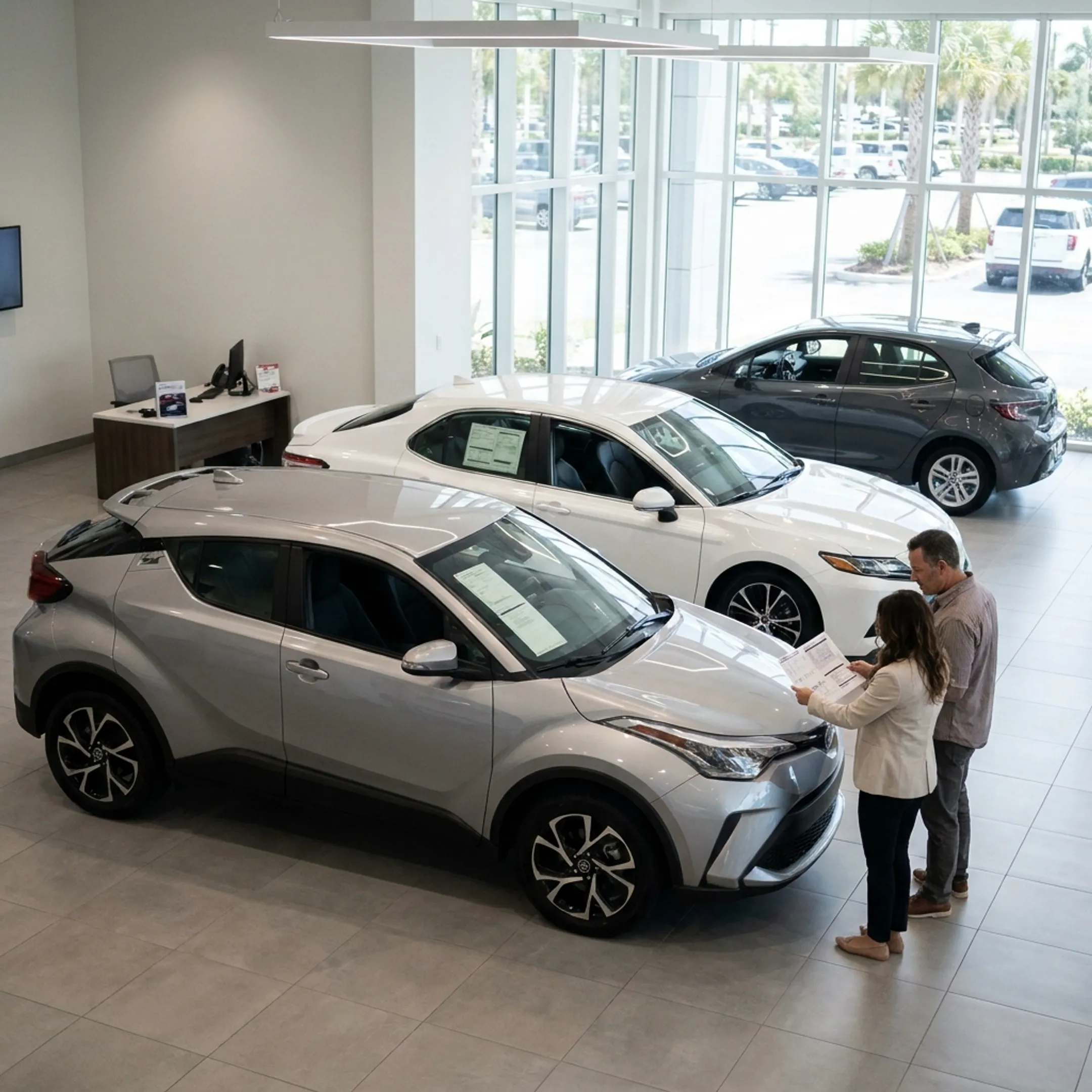Budget-conscious car buyers shopping pre-owned vehicles