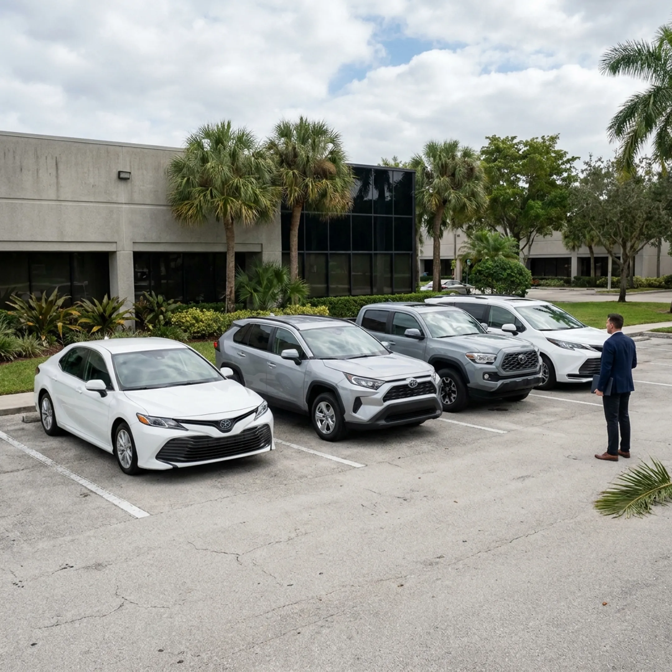 Toyota business fleet vehicles