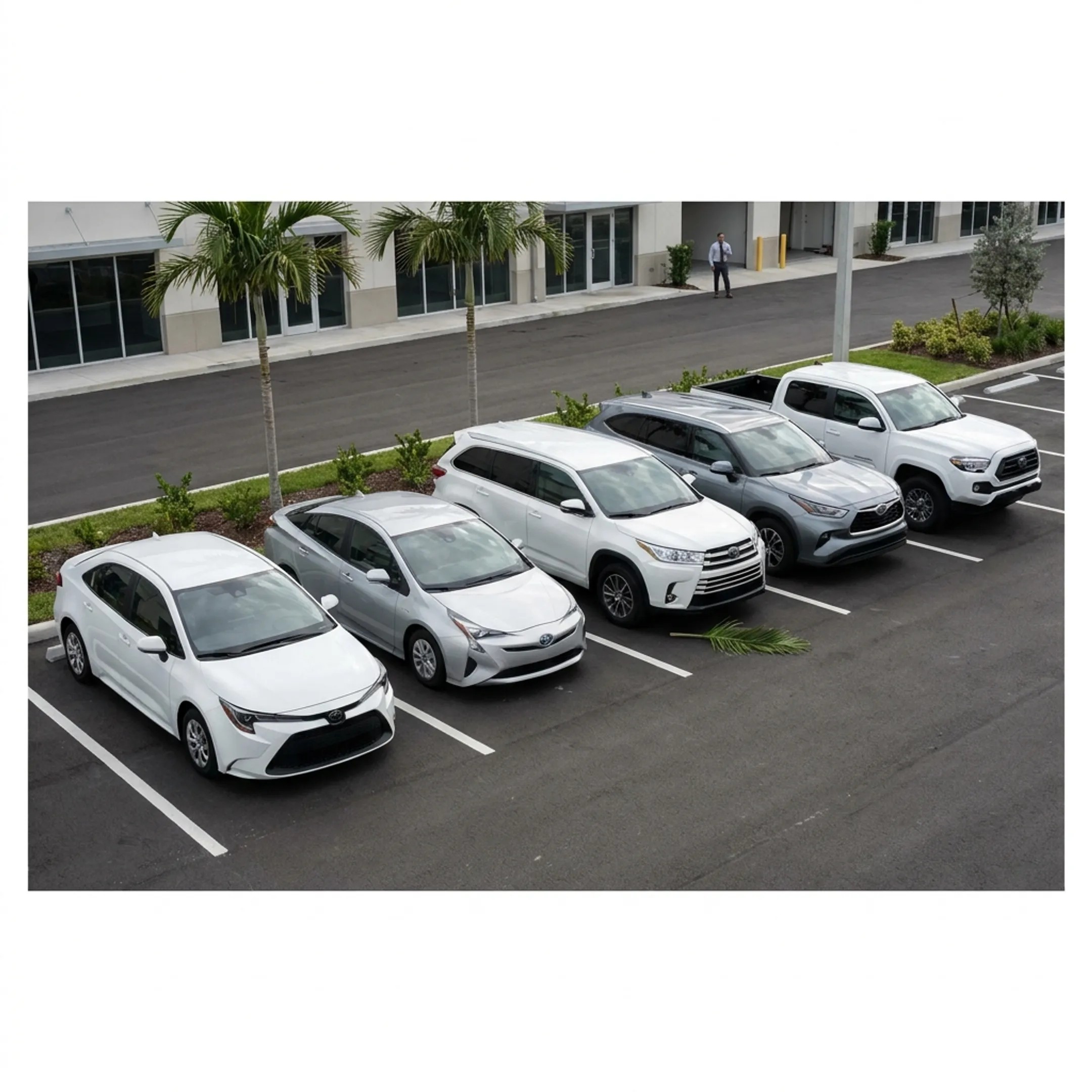 Toyota business fleet vehicle