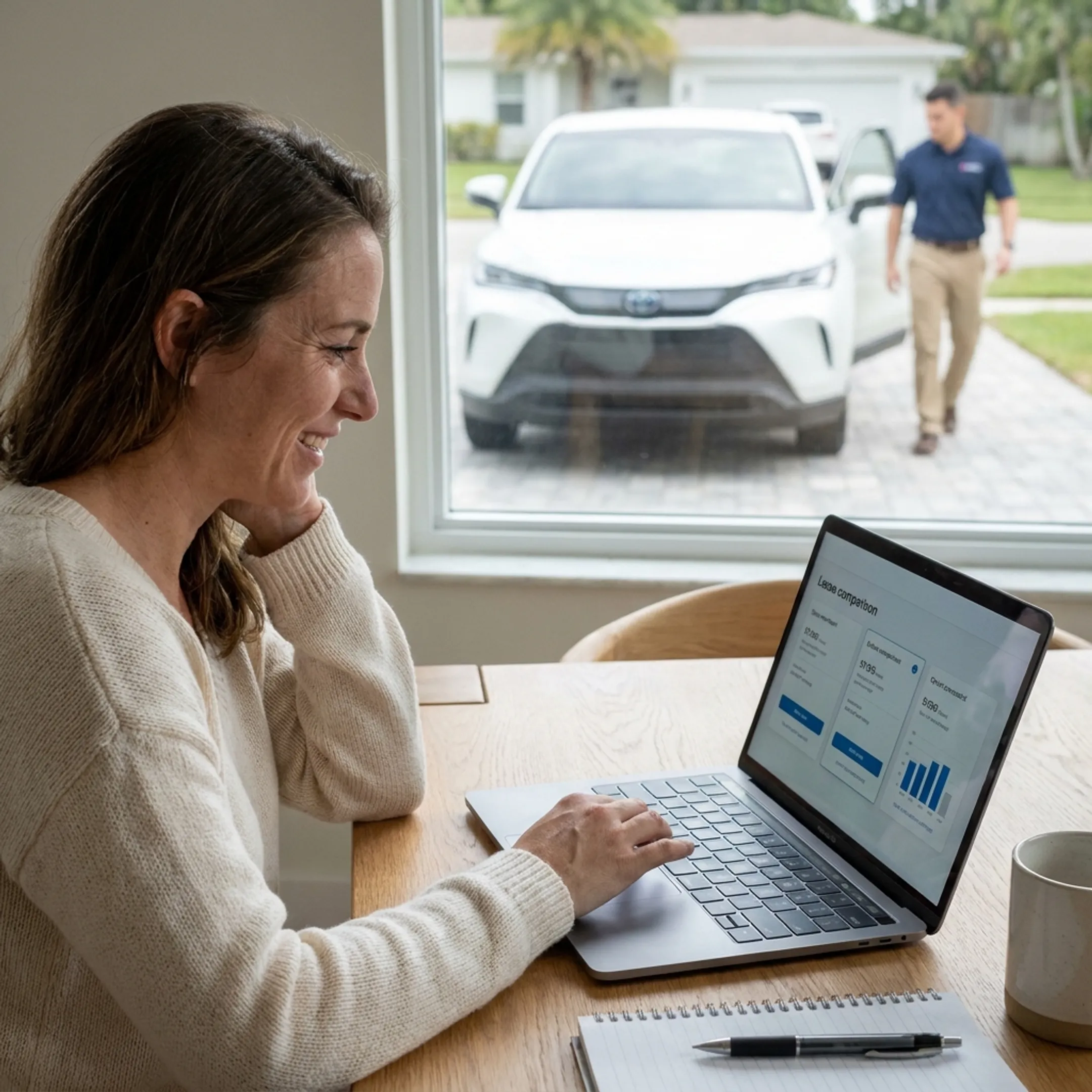Car Leasing Online and Home Delivery