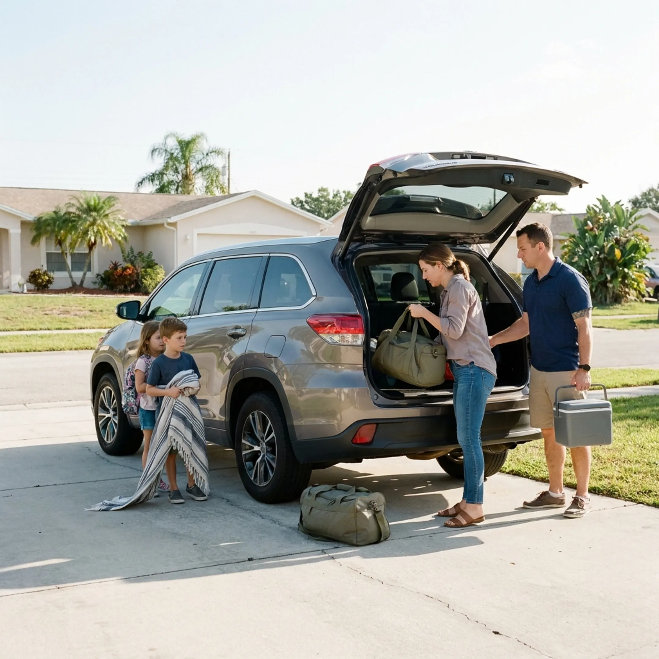 Toyota SUV for family transportation